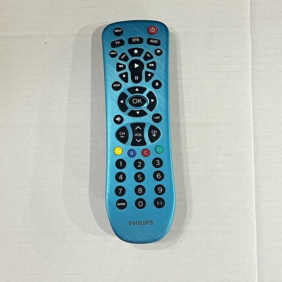 Philips 3-Device Universal Remote SRP3249B/27 – Brushed Blue (Used) - Picture 1 of 6